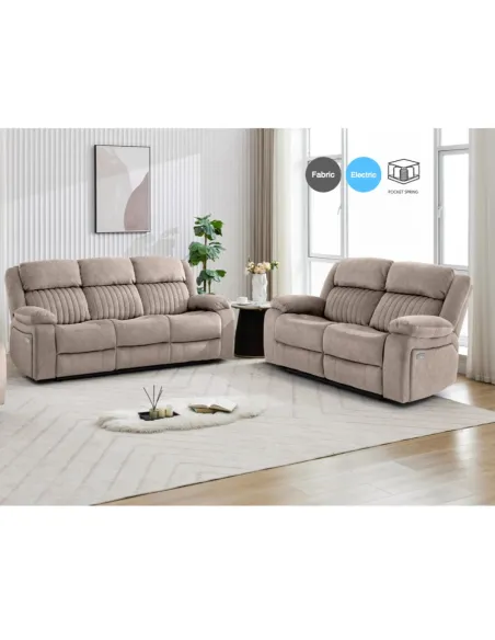 Morgan Recliner Armchair - Taupe
