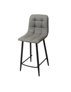 Isla Bar Stool - Grey PU | Murphy Furniture