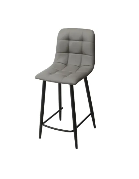 Isla Bar Stool - Grey PU | Murphy Furniture