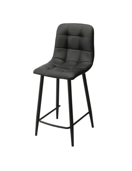 Isla Bar Stool - Black PU | Murphy Furniture