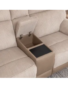 Chriki 2 Corner 2 Sofa - 2 Tone Grey | Murphy Furniture 2