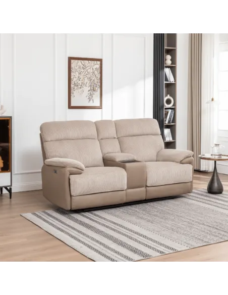 Chriki 2 Seater Power Recliner with Cons | Murphy Furniture