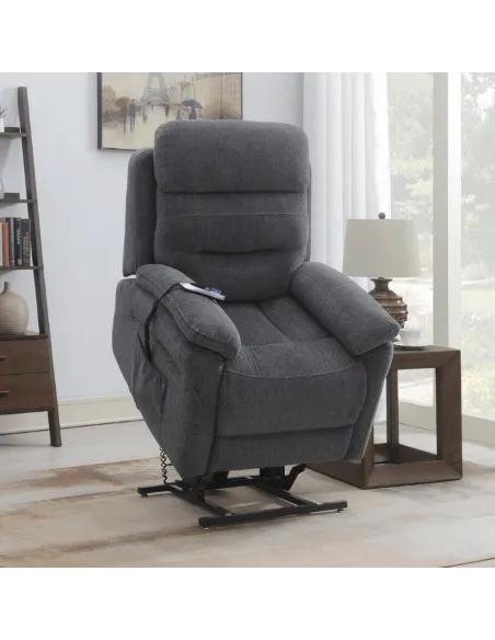 Chriki Lift & Rise Armchair - Dark Grey | Murphy Furniture
