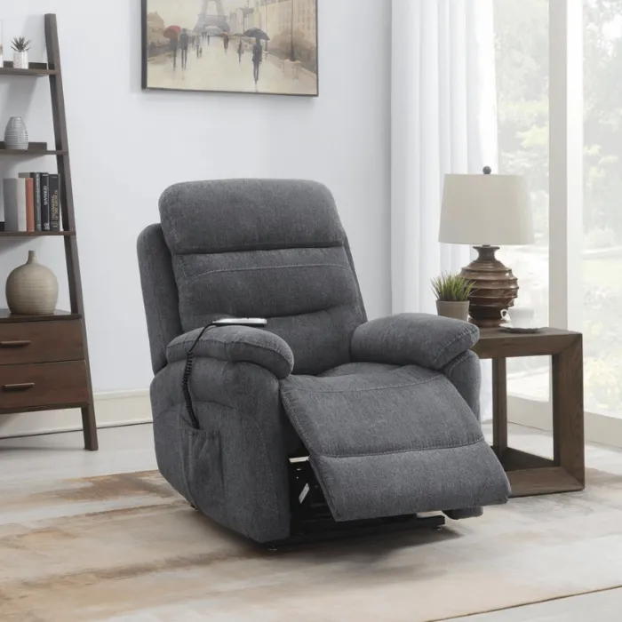 Chriki Lift & Rise Armchair - Dark Grey | Murphy Furniture