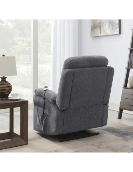 Chriki Lift & Rise Armchair - Dark Grey | Murphy Furniture