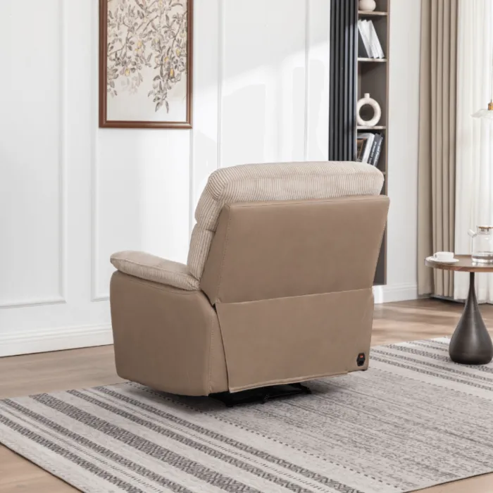 Chriki Power Recliner Armchair - 2 Tone | Murphy Furniture