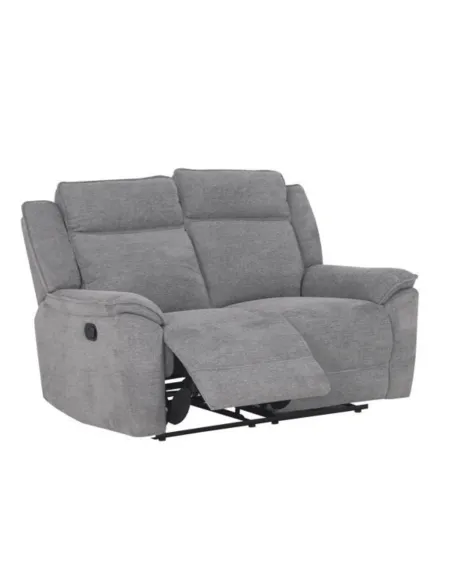 Leona 2 Seater Sofa - Grey | Murphy Furniture