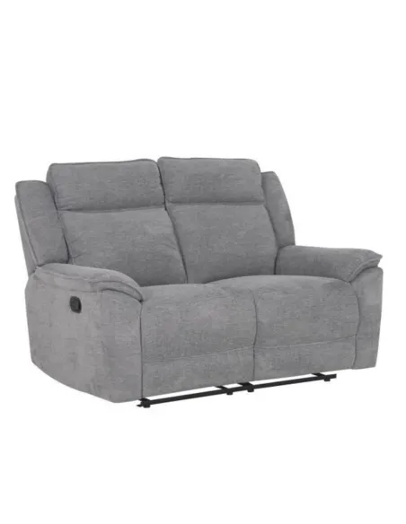 Leona 2 Seater Sofa - Grey | Murphy Furniture