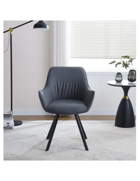 Naples Dining Chair - Dark Grey | Murphy Furniture