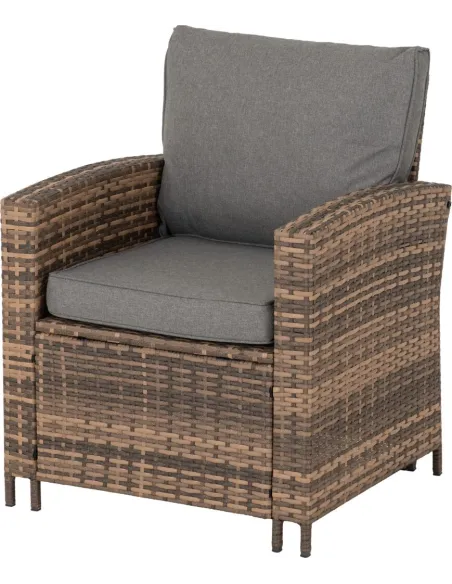 Aspen Corner Garden Furniture Set - Brow | Murphy Furniture