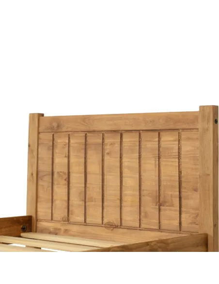 Maya 3ft Bedframe - Distressed Waxed Pine | Murphy Furniture