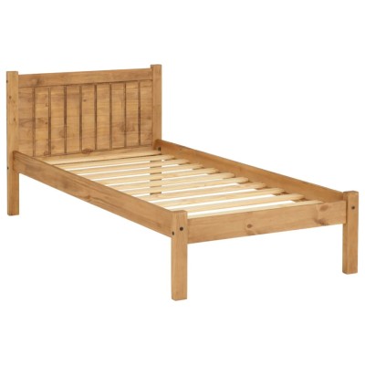 Maya 3ft Bedframe - Distressed Waxed Pine | Murphy Furniture