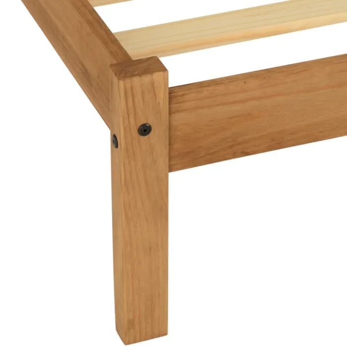 Maya 3ft Bedframe - Distressed Waxed Pine | Murphy Furniture