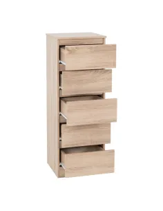 Malvern 5 Drawer Narrow Chest - Sonoma O | Murphy Furniture 2