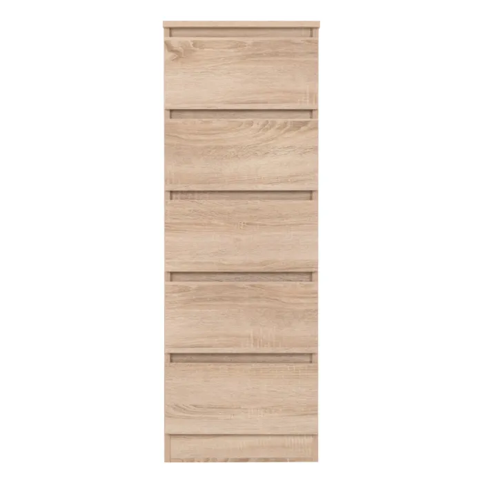 Malvern 5 Drawer Narrow Chest - Sonoma O | Murphy Furniture