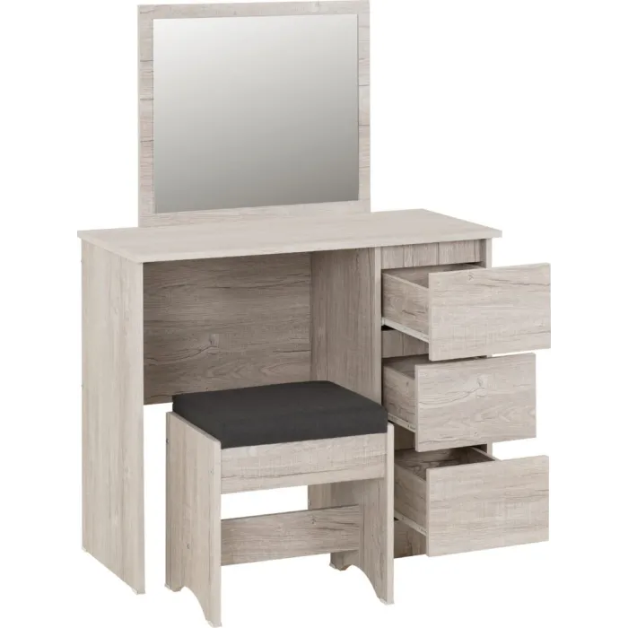 Malvern 3 Drawer Dressing Table Set - Ur | Murphy Furniture
