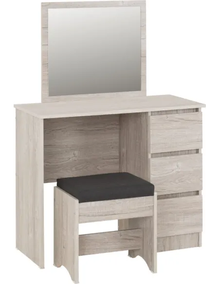 Malvern 3 Drawer Dressing Table Set - Ur | Murphy Furniture