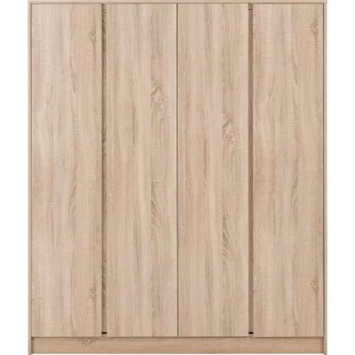 Malvern 4 Door Wardrobe - Sonoma Oak Eff | Murphy Furniture
