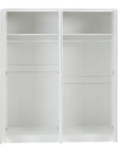 Malvern 4 Door Wardrobe - White | Murphy Furniture 2