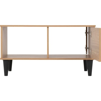 Tessa 1 Door Coffee Table - Natural Oak | Murphy Furniture