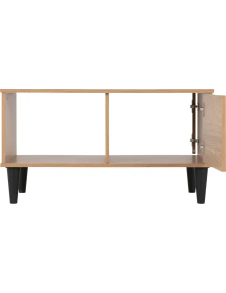 Tessa 1 Door Coffee Table - Natural Oak | Murphy Furniture