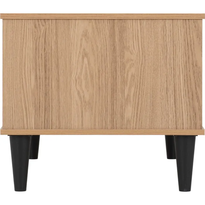Tessa 1 Door Coffee Table - Natural Oak | Murphy Furniture