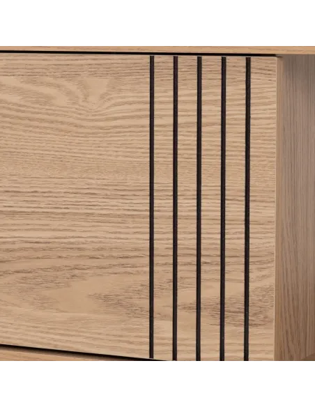 Tessa 1 Door Coffee Table - Natural Oak | Murphy Furniture