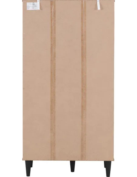 Tessa 1 Door Bookcase - Natural Oak Effe | Murphy Furniture