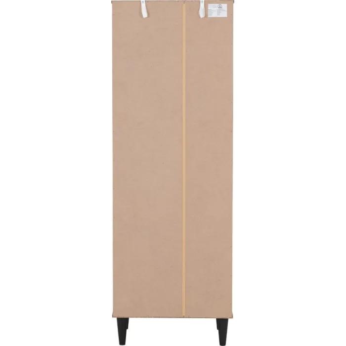 Tessa 1 Door 2 Drawer Bookcase - Natural | Murphy Furniture