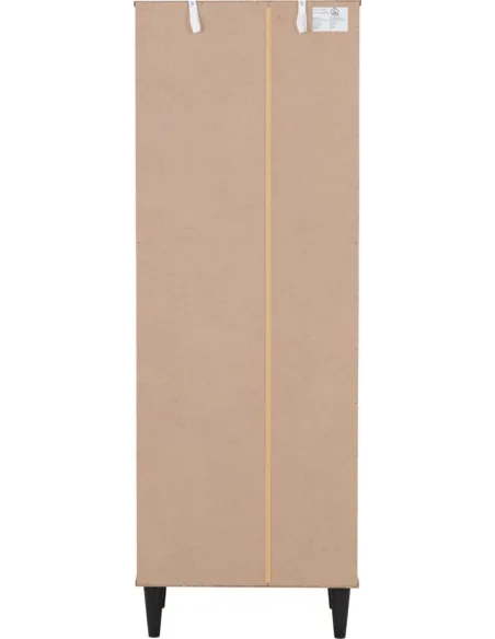 Tessa 1 Door 2 Drawer Bookcase - Natural | Murphy Furniture