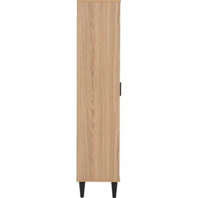Tessa 1 Door 2 Drawer Bookcase - Natural | Murphy Furniture