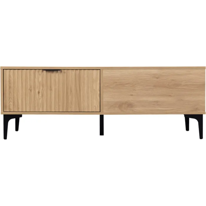 Miami 2 Drawer Coffee Table - Oak Effect | Murphy Furniture