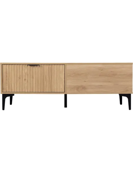 Miami 2 Drawer Coffee Table - Oak Effect | Murphy Furniture