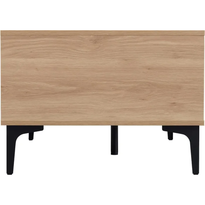 Miami 2 Drawer Coffee Table - Oak Effect | Murphy Furniture