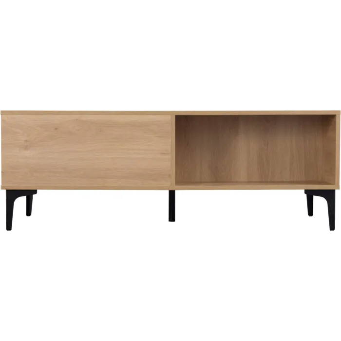 Miami 2 Drawer Coffee Table - Oak Effect | Murphy Furniture