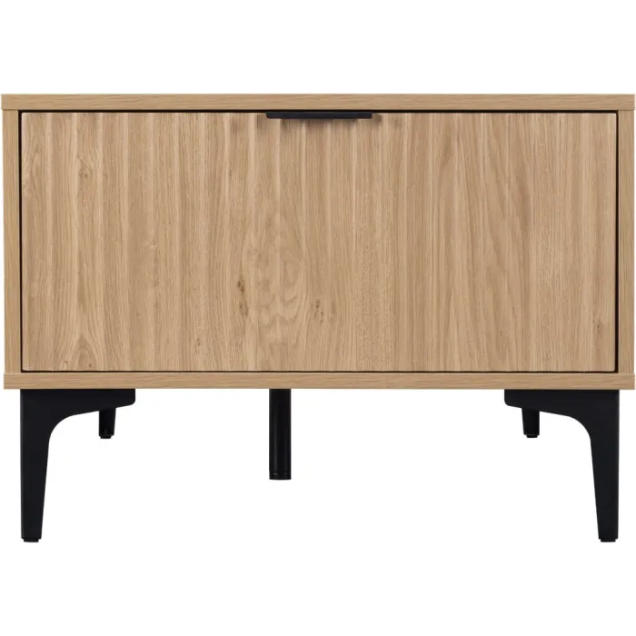 Miami 2 Drawer Coffee Table - Oak Effect | Murphy Furniture