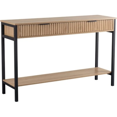 Miami 2 Drawer Console Table - Oak Effec | Murphy Furniture