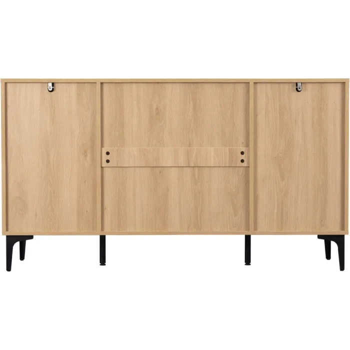 Miami 2 Door 3 Drawer Sideboard - Oak Ef | Murphy Furniture