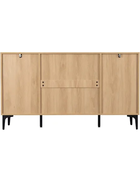 Miami 2 Door 3 Drawer Sideboard - Oak Ef | Murphy Furniture
