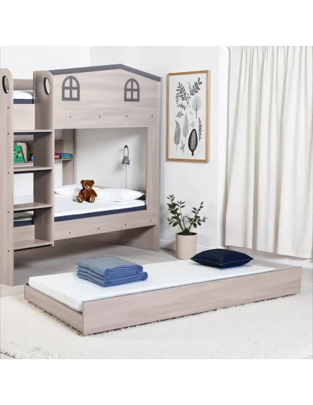Hector Trundle Bed - Ash Grey | Murphy Furniture