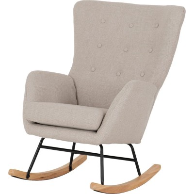 Hayden Rocking Chair - Beige Fabric | Murphy Furniture