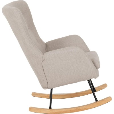 Hayden Rocking Chair - Beige Fabric | Murphy Furniture