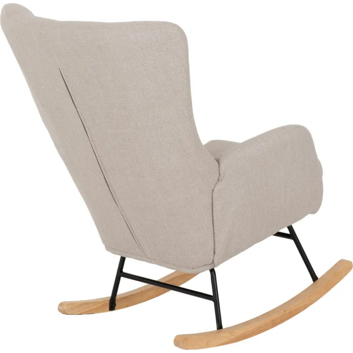 Hayden Rocking Chair - Beige Fabric | Murphy Furniture