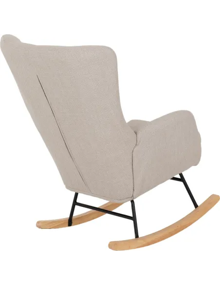 Hayden Rocking Chair - Beige Fabric | Murphy Furniture