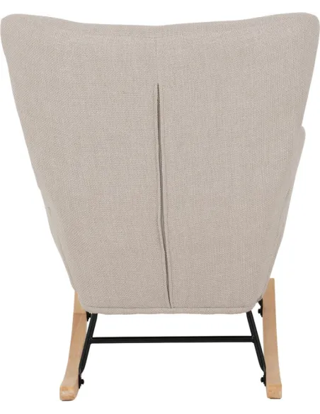 Hayden Rocking Chair - Beige Fabric | Murphy Furniture