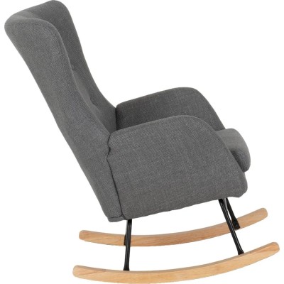 Hayden Rocking Chair - Dark Grey Fabric | Murphy Furniture