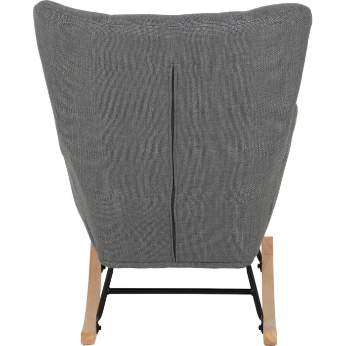 Hayden Rocking Chair - Dark Grey Fabric | Murphy Furniture
