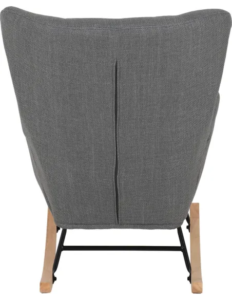 Hayden Rocking Chair - Dark Grey Fabric | Murphy Furniture