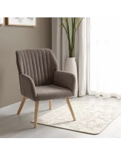 Jordan Occasional Chair - Brown Velvet F | Murphy Furniture