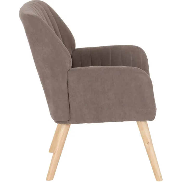 Jordan Occasional Chair - Brown Velvet F | Murphy Furniture
